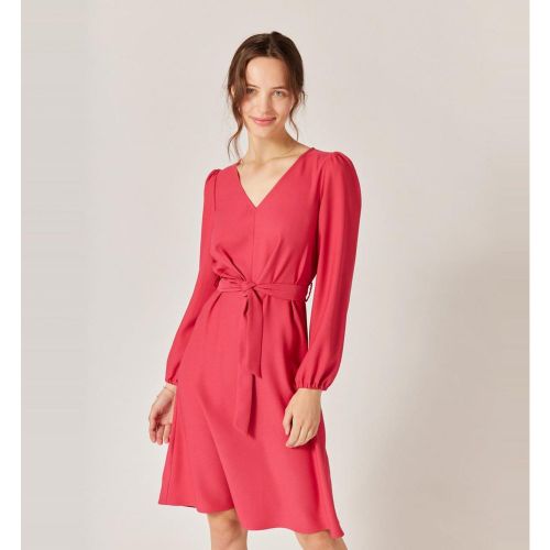 ROBE CEINTUREE rose - Naf Naf - Modalova