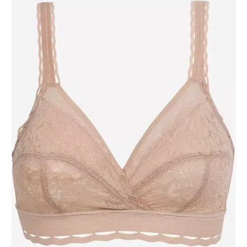 Soutien gorge Dentelle Sans Armatures Beige - Playtex - Modalova