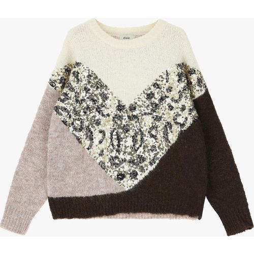 Maglione con paillettes animalier - Dixie - Modalova