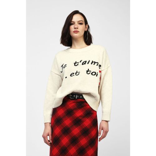 Maglione con maniche lunghe e slogan - Dixie - Modalova