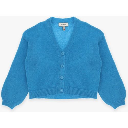 Cardigan bambina con bottoni tono su tono - Dixie - Modalova