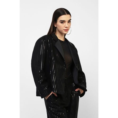 Blazer con righe di paillettes - Dixie - Modalova