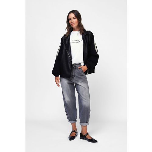 Jeans mom-fit in denim delavé - Dixie - Modalova