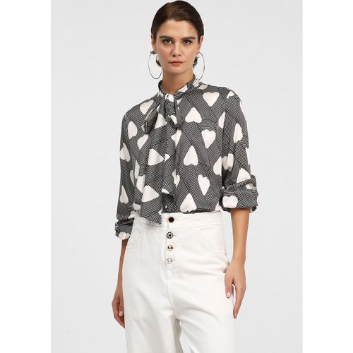 Camicia a maniche lunghe con fiocco - Dixie - Modalova