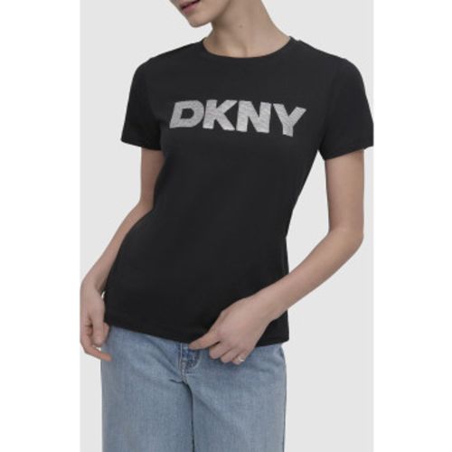 DJ4T1268 T-shirt basique (XS), Casuel, Coton, Manche courte - DKNY - Modalova