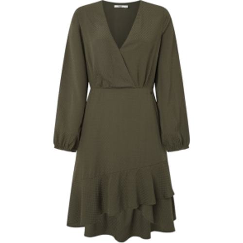 PL953610 Robe Kendall verte (S), Blanc, Casuel, Viscose, Manche longue - Pepe Jeans - Modalova