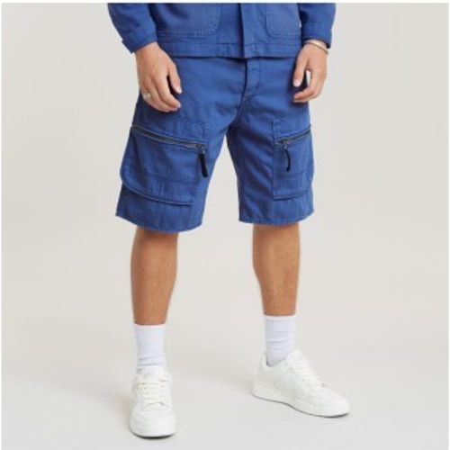 D24442-D551-G336 Denim Cargo Bermuda ample (32), Casuel, Coton - G-Star - Modalova