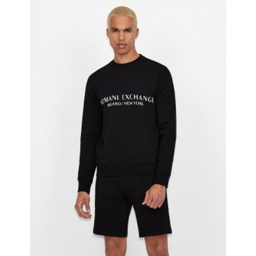 NZM88ZJKRZ1200 Sweat-shirt ouvert en polaire (S), Casuel, Coton, Manche longue - A|X Armani Exchange - Modalova
