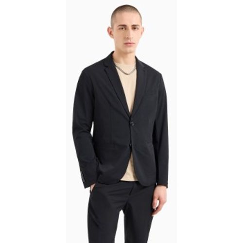 NZG49ZNYZZ1200 Blazer classique (34), Casuel, Polyamide - A|X Armani Exchange - Modalova