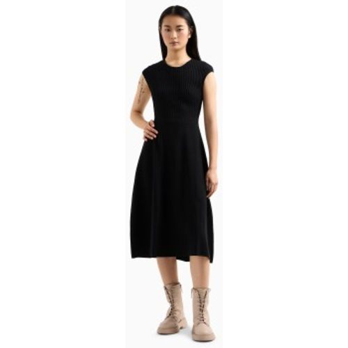 XW000119AF10352UC001 Robe midi (L), Casuel, Viscose, Manche courte - A|X Armani Exchange - Modalova