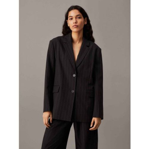 J20J224120 Blazer à rayures (M), Casuel, Classique, Polister recyclé - Calvin Klein Jeans - Modalova