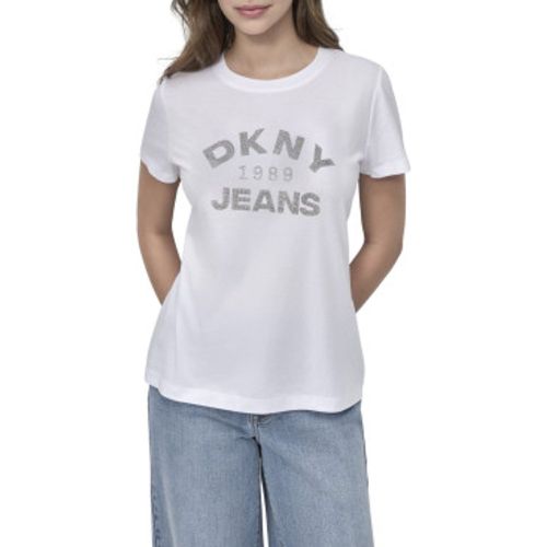 DJ5T1510 T-shirt Arched 1989 (M), Casuel, Coton, Manche courte - DKNY - Modalova
