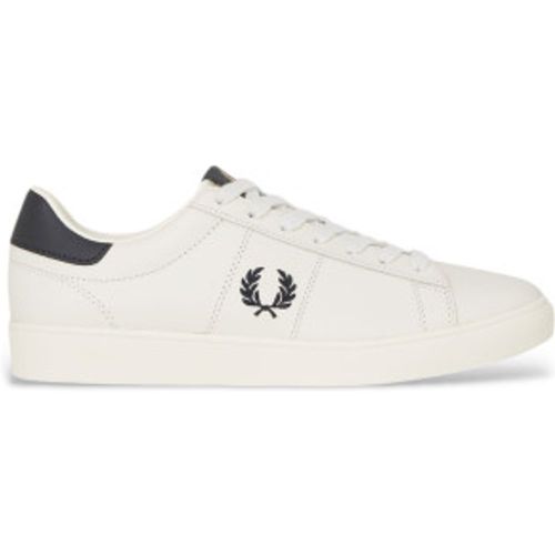 B4334-254 Baskets en cuir Spencer (46), Plat, Lacets, Casuel - Fred Perry - Modalova