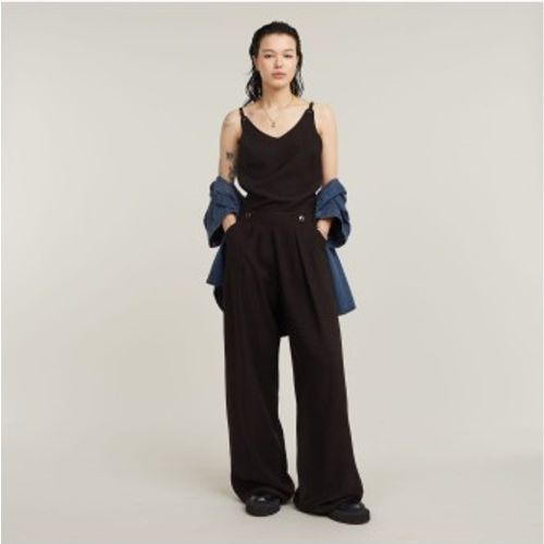 D25298-D522-6484 Fluid Strap Overall (XXS), Noir, Casuel, Viscose, Sans manches / bretelles - G-Star - Modalova