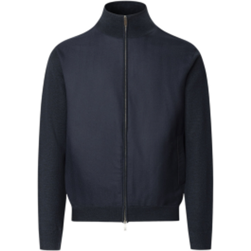 HM7000085 Veste zippée à chevrons (L), Casuel, Laine - Hackett London - Modalova