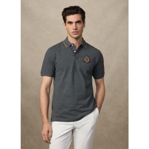 HM5600031 Polo Heritage Logo (M), Casuel, Coton, Manche courte - Hackett London - Modalova