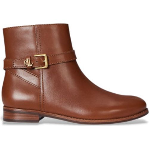 Brooke II bottines en cuir de veau (35), Plat, Fermeture éclair, Casuel - Lauren Ralph Lauren - Modalova