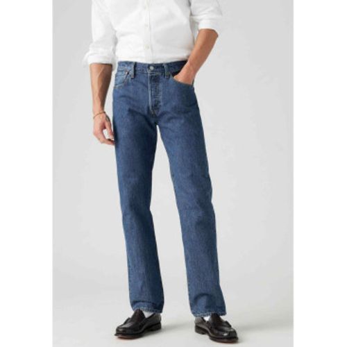 Levi's. 00501-0114 Jeans 501 Original stonewash (32/32), Bleu, Casuel, Coton, Denim, Durable - Levis - Modalova