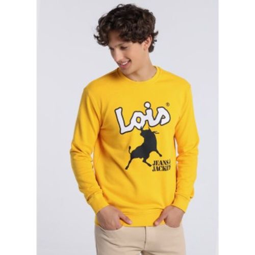 Sweatshirt Jeans & Jackets Logo (S), Casuel, Coton, Manche longue - Lois Jeans - Modalova