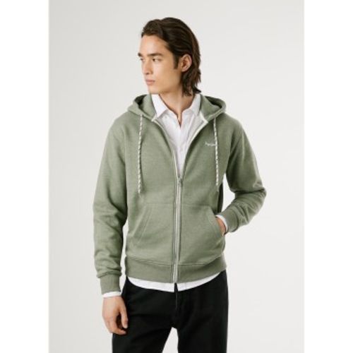 PM5800017 Sweatshirt Macbeth Zip (L), Casuel, Vert, Polyester - Pepe Jeans - Modalova