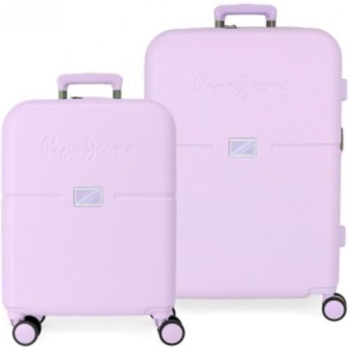 Accent lilas ensemble de valise rigide 55-70cm (OSFA), Casuel, ABS/Polycarbonate, Big, Cabine - Pepe Jeans - Modalova