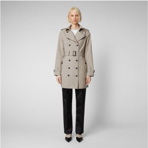 D43090W-GRIN20 Trench-coat ajusté (M/L), Casuel, Polister recyclé, Durable - Save The Duck - Modalova