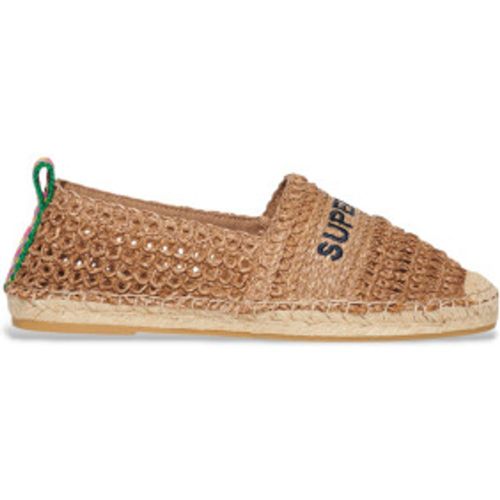 WF110303A Espadrilles brodées en raphia (38), Tissu, Plat, Aucun, Casuel - Superdry - Modalova