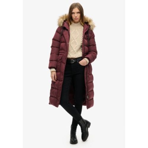 W5011788A Manteau en fausse fourrure Everest lilas lilas (S), Casuel, , Polister recyclé, Durable - Superdry - Modalova