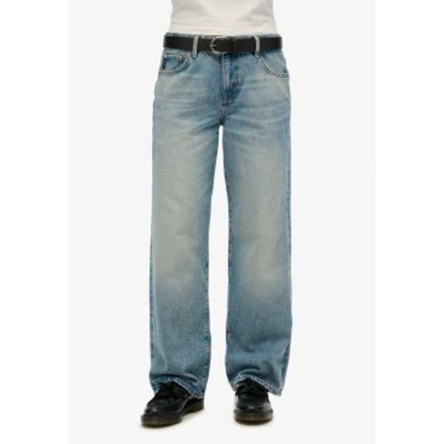 W7011200A Jean à taille moyenne et à jambe large (26/32), Casuel, Denim, Le coton biologique, Durable - Superdry - Modalova