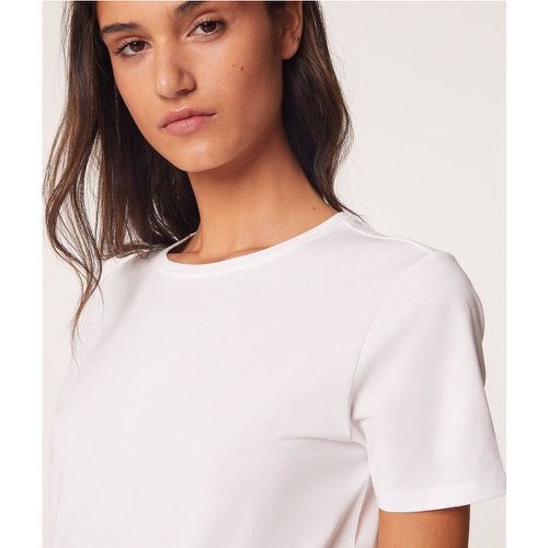 T-shirt manches courtes col rond 100% coton - Etam - Modalova
