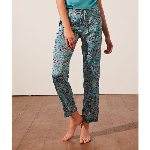 Pantalon de pyjama imprimé - BAHIYA - M - Azul - Mujer - Etam - Modalova