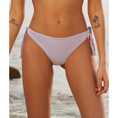 Braguita bikini brasileña, lazos laterales - BRESIL SPE - 36 - Violeta - Mujer - Etam - Modalova