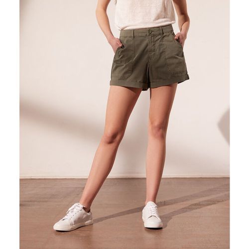 Pantalón corto chino - CARGO - 34 - Verde - Mujer - Etam - Modalova