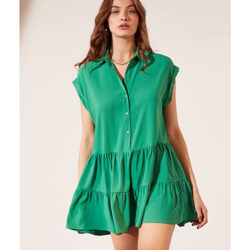 Vestido vaporoso - LARA - M - Verde - Mujer - Etam - Modalova