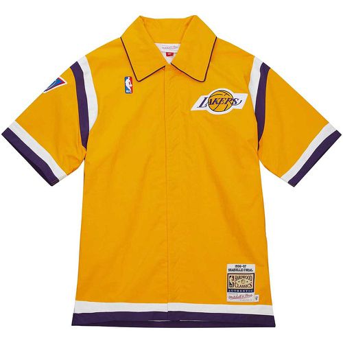 NBA LOS ANGELES LAKERS 1996 AUTHENTIC SHOOTING SHIRT SHAQUILLE O'NEAL - Mitchell And Ness - Modalova