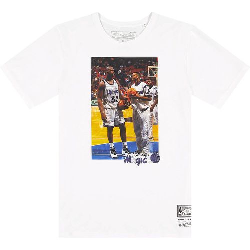 NBA ORLANDO MAGIC PLAYER PHOTO SHAQ & PENNY T-SHIRT, bianco - Mitchell And Ness - Modalova