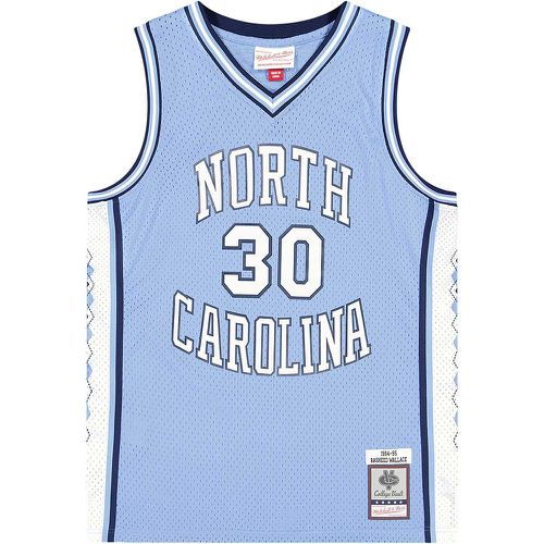 NCAA NORTH CAROLINA TARHEELS 1994 SWINGMAN JERSEY RASHEED WALLACE, Light blu - Mitchell And Ness - Modalova