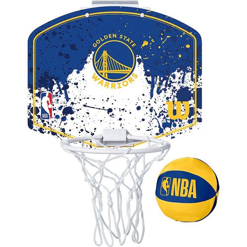 NBA TEAM MINI HOOP GOLDEN STATE WARRIORS, blu - Wilson - Modalova