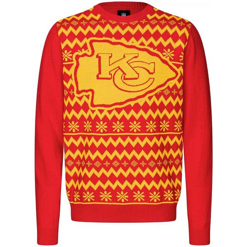 NFL Kansas City Chiefs Ugly Christmas Sweater, rosso -giallo - Foco - Modalova