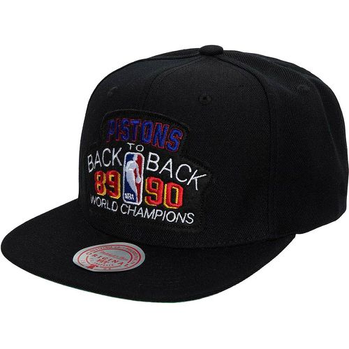 NBA DETROIT PISTONS BACK 2 BACK SNAPBACK CAP - Mitchell And Ness - Modalova