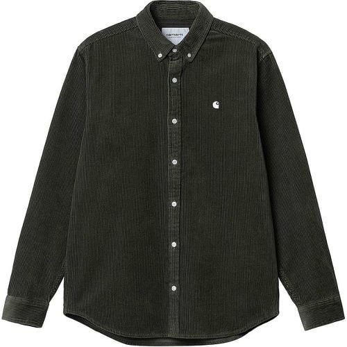L/S Madison Cord Shirt, nero/ - Carhartt WIP - Modalova