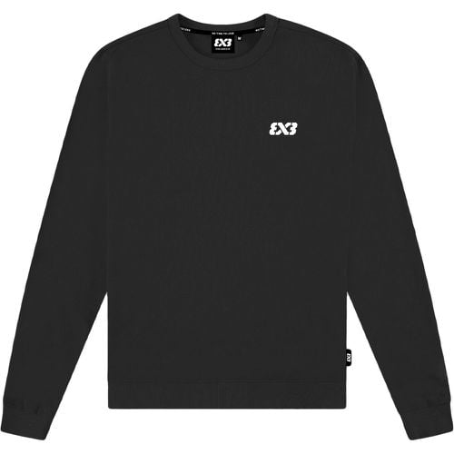 X3 SMALL LOGO CREWNECK, black - 3x3 - Modalova