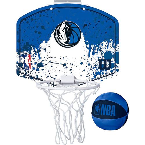 NBA TEAM MINI HOOP DALLAS MAVERICKS, blu - Wilson - Modalova