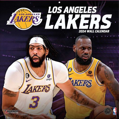 NBA LOS ANGELES LAKERS 30 x 30CM WALL CALENDAR 2024, / - Turner - Modalova