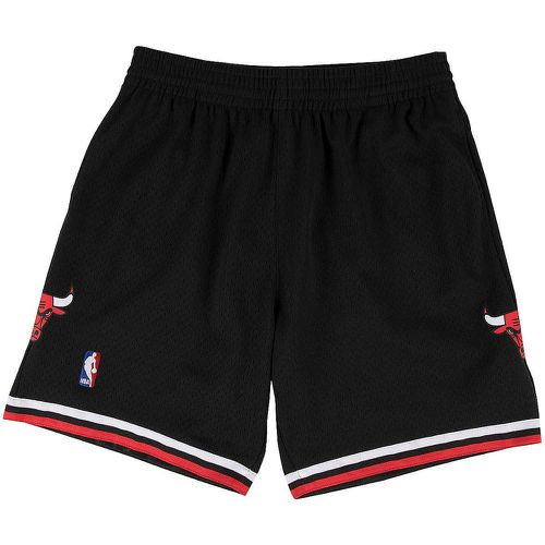 NBA CHICAGO BULLS 1997-98 SWINGMAN SHORTS, nero / nero - Mitchell And Ness - Modalova