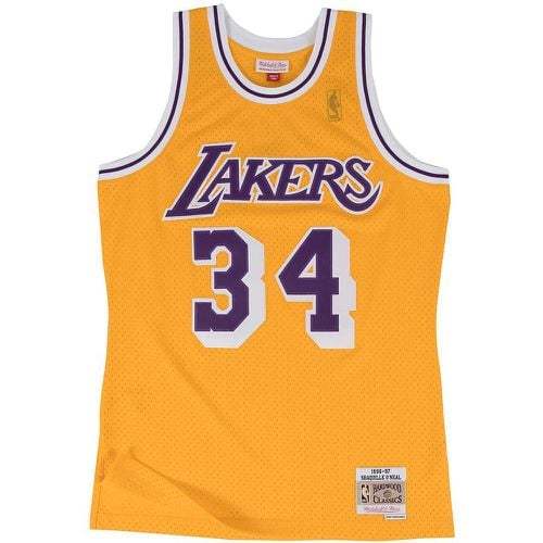 NBA LOS ANGELES LAKERS 1996-97 SWINGMAN JERSEY SHAQUILLE O'NEAL - Mitchell And Ness - Modalova