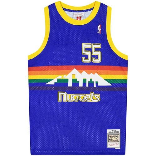 NBA SWINGMAN JERSEY 2.0 DENVER NUGGETS - DIKEMBE MUTOMBO #55 - Mitchell And Ness - Modalova