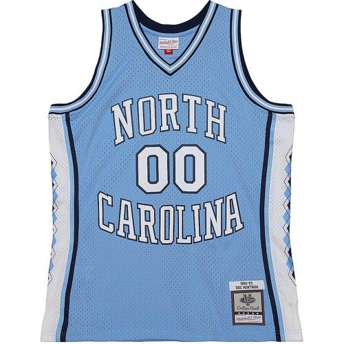 NCAA NORTH CAROLINA TARHEELS 1992 SWINGMAN JERSEY ERIC MONTROSS, Light blu - Mitchell And Ness - Modalova