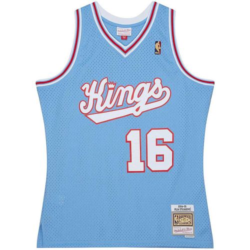 NBA SACRAMENTO KINGS 2004 SWINGMAN JERSEY PEJA STOJAKOVIC, Columbia blu - Mitchell And Ness - Modalova