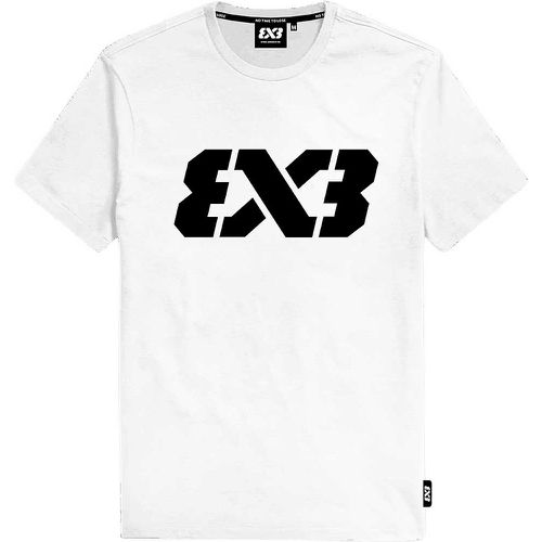 X3 BIG LOGO T-SHIRT, bianco - 3x3 - Modalova